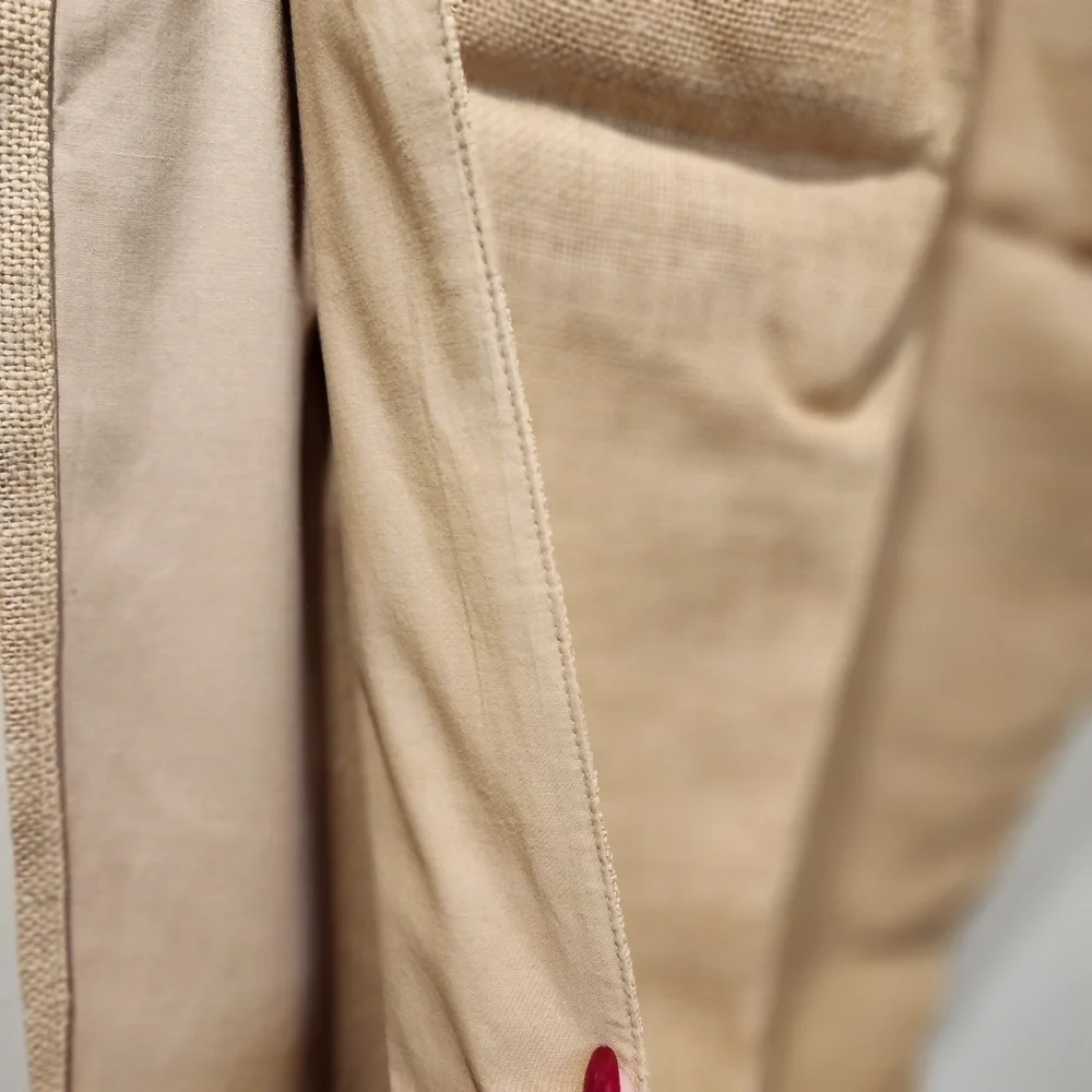 Potery Barn Tan 100% Kenaf  Runner Table cloth 20